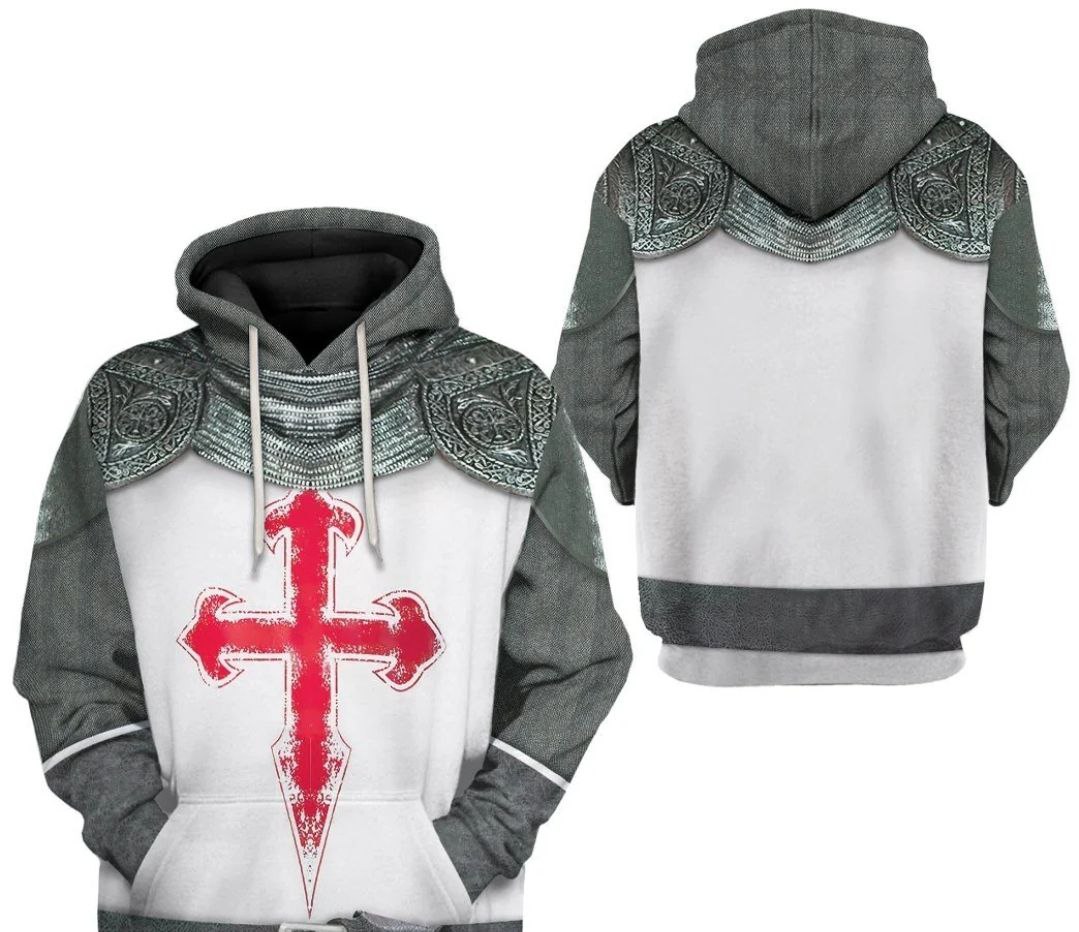crusader armor hoodie